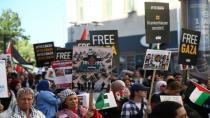 Avusturya'da, İsrail'in Gazze'ye yönelik saldırıları protesto edildi