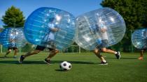 Vorarlberg’de Yeni Eğlence Trendi: Bubble Soccer İlgi Görüyor