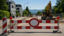 Bregenz'de Josef-Huter Caddesi iki ay trafiğe kapatılıyor