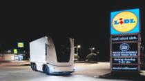 Lidl Sürücüsüz Elektrikli Tırı Test Ediyor